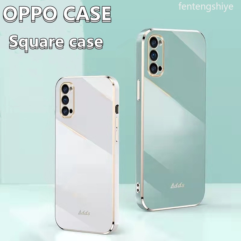 Ốp Điện Thoại Silicon Siêu Mỏng Cho OPPO RENO4 OPPO RENO5 RENO5pro RENO5F Reno2 2F Reno 3 F9 F9Pro