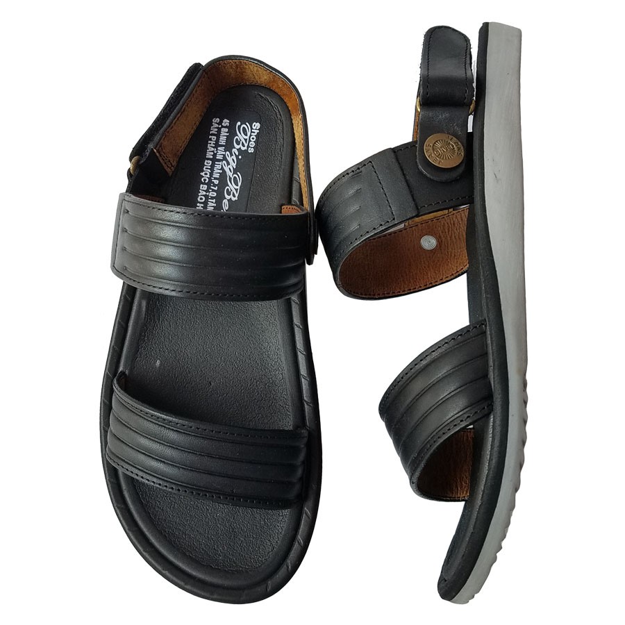 Giày Sandal Nam BIGBEN Da Bò Thật Cao Cấp SD27