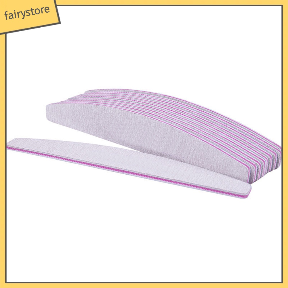 Set 10 giũa móng tay chuyên dụng trong nghệ thuật trang trí móng