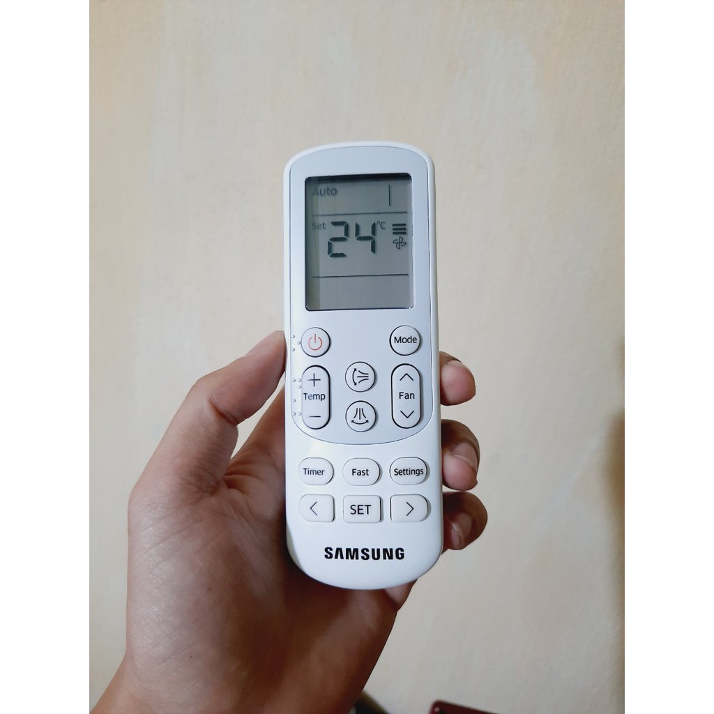 Remote Điều khiển điều hòa Samsung 1 & 2 chiều Inverter- Hàng chính hãng Samsung mới 100% Tặng kèm Pin