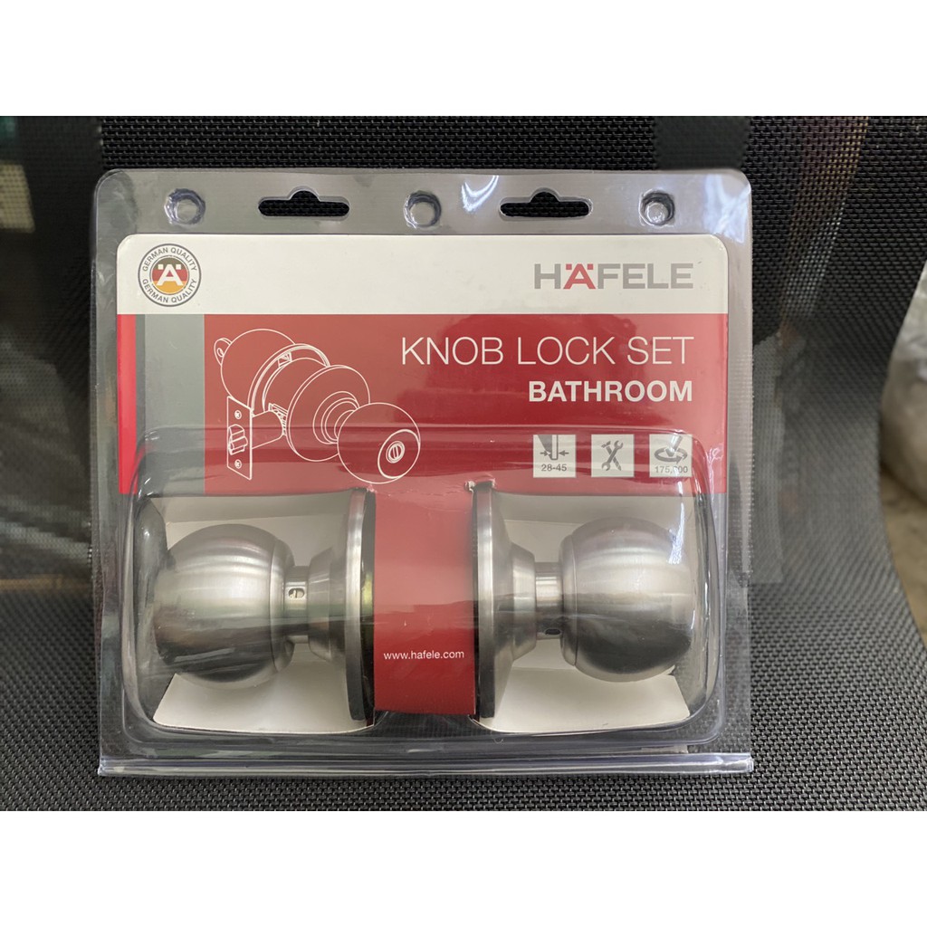 KHOÁ TAY NẮM TRÒN HAFELE  - INOX MỜ