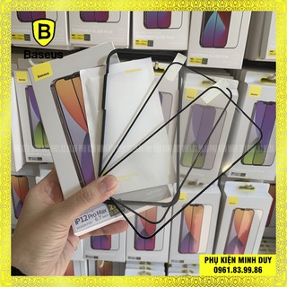 (Bộ 2 miếng) Kính cường lực mép mềm Baseus 0.23mm cho iPhone 12