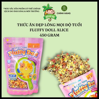 Thức ăn cho Hamster - Fluffy Doll ngũ cốc dưỡng đẹp lông dành cho mọi độ tuổi chính hãng Alice 450 gram, 600 gram
