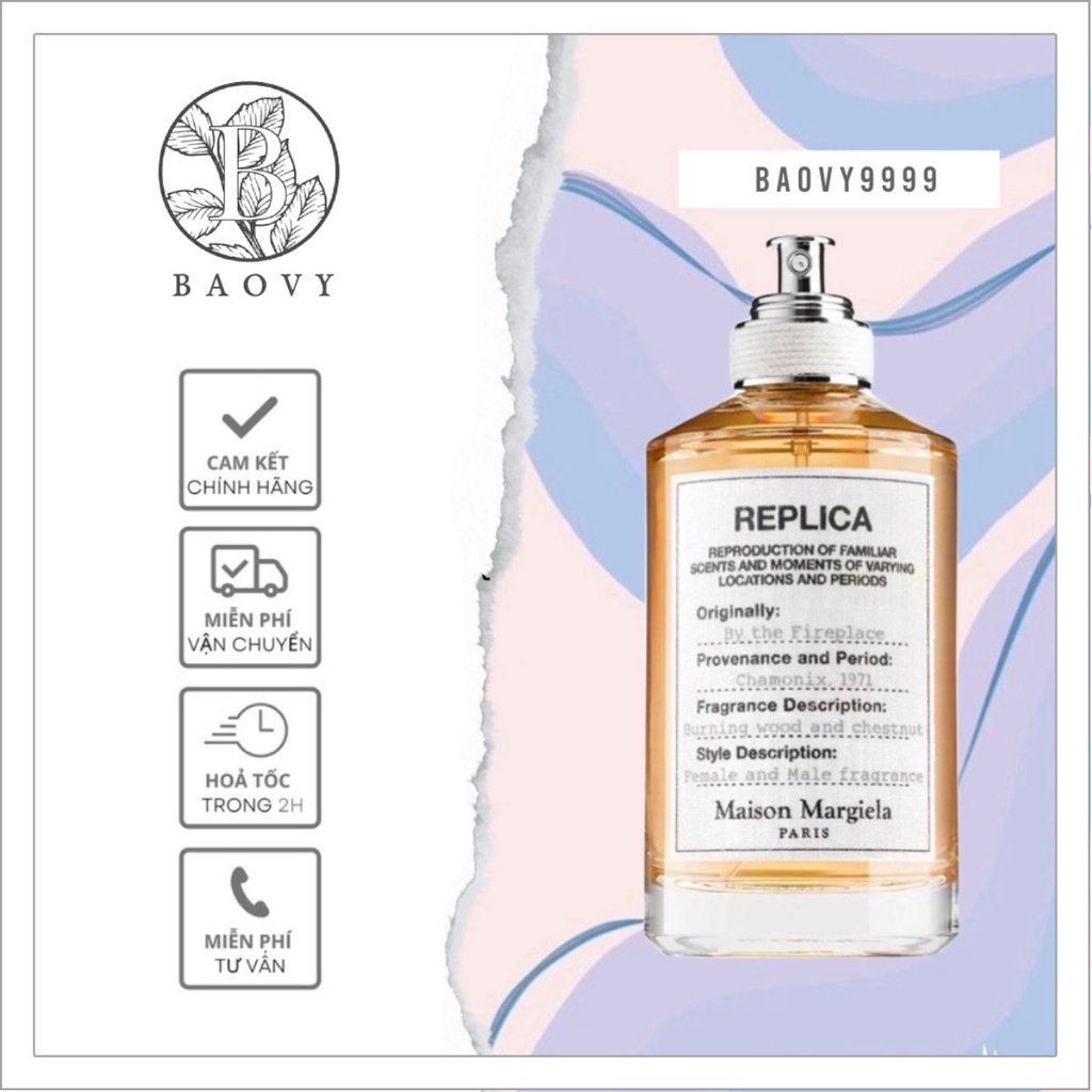 ✨ Nước Hoa Maison Margiela Rep.lica By the Fireplace 10ml