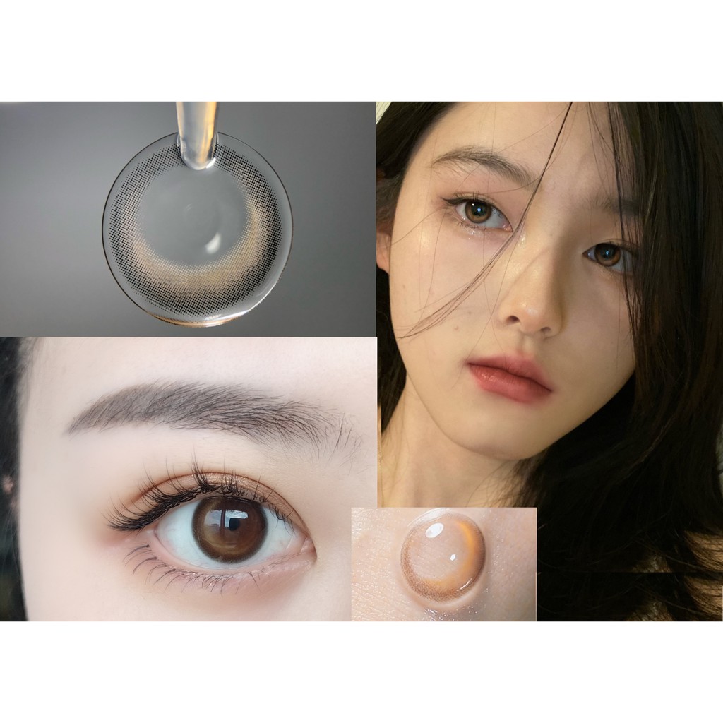 Kính áp tròng YBGUANG Serie đường kính 14.0mm màu nâu