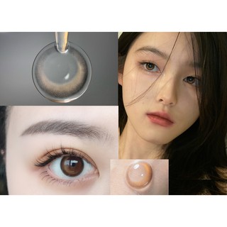 (1 đôi) (20.Oct.18) Dòng YBGGUANG, Thương hiệu ColorPinto, 14.0mm, (Lớp 0-8.00), kính áp tròng sử dụng hàng năm (nâu)