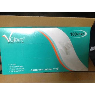 Găng tay cao su y tế có bột Glove
