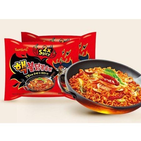 Mì gà cay Samyang siêu cay x2 140G