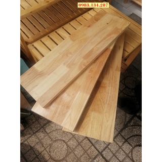 Mặt bàn gỗ thịt gỗ cao su gỗ tự nhiên dài 100cm rộng 20cm 30cm ,.. theo yêu cầu hàng loại 1 chất lượng Free Ship