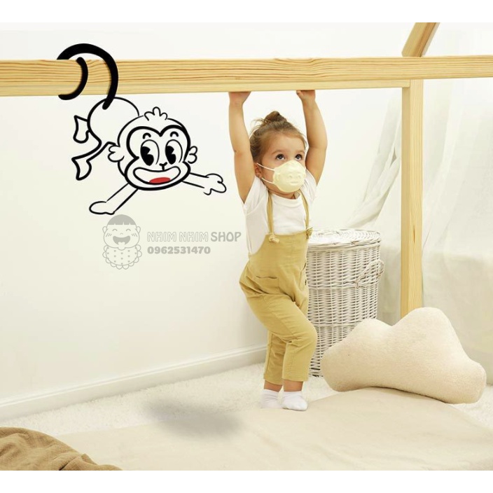 Khẩu trang cho bé KARBESSHI hình thú 3D đáng yêu