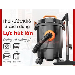 Máy hút bụi gia đình khô và ướt vỏ nhựa Yili