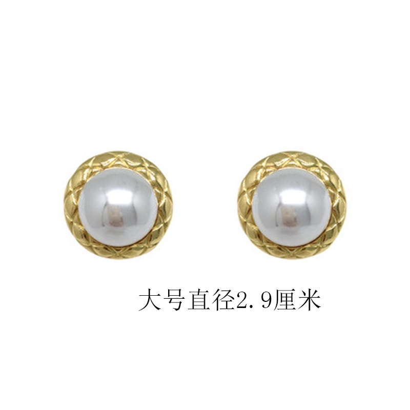 Bông Tai Mạ Bạc Đính Ngọc Trai Nhân Tạo Thời Trang 2022