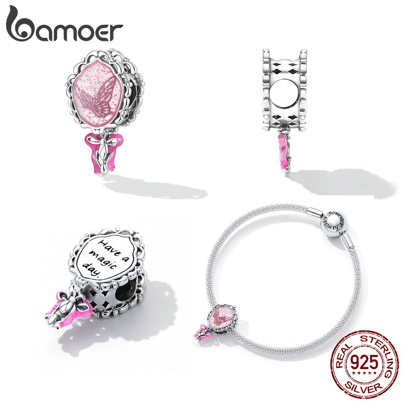 Mặt dây chuyền BAMOER SCC22037 925 bạc nhiều kiểu dáng tùy chọn