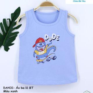 Áo cộc ba lỗ DOKMA size 2-6y
