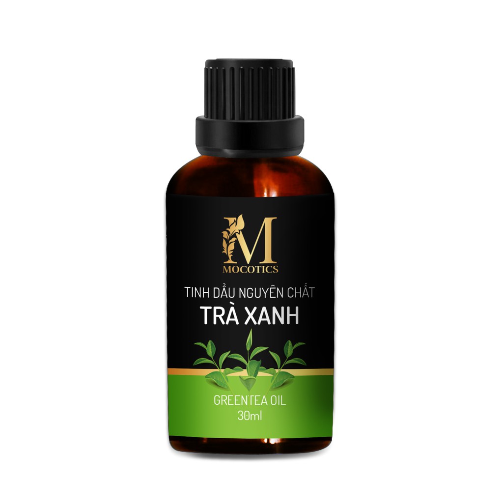 Tinh Dầu Trà Xanh Mocotics | 100% Nguyên Chất Tự Nhiên | Xông Thơm Phòng, Làm Đẹp | Có Giấy Kiểm Định QUAT