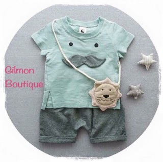 set râu sành điệu