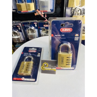 Khóa mật mã abus, khóa mã số abus 165/40mm đổi mã tùy ý