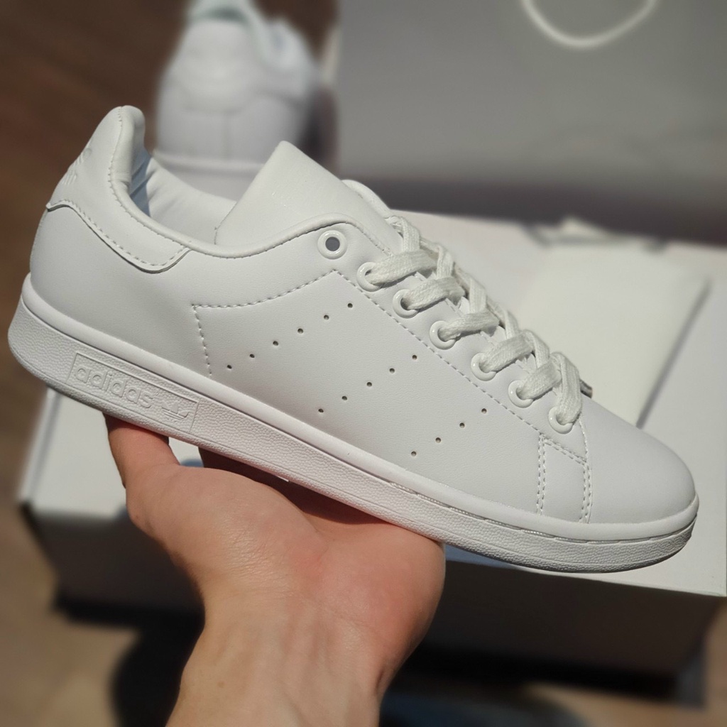 Adidas Stand Smith - Giày sneaker thể thao nam nữ cao cấp, chất đẹp, da xịn ( ảnh thật shop chụp )