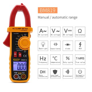 Đồng hồ kẹp dòng vạn năng SZBJ BM819 cao cấp