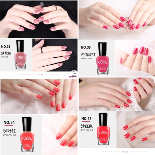 Son móng tay lột Candy nail polish siêu xinh 8ml