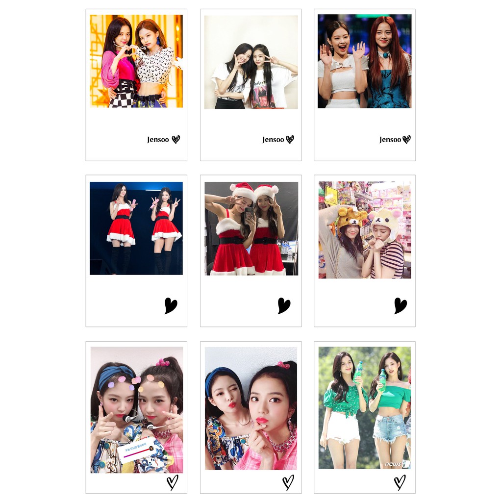 Lomo Card Ảnh JENSOO  - BLACKPINK