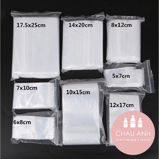 100 gam túi zip chỉ trắng chọn size