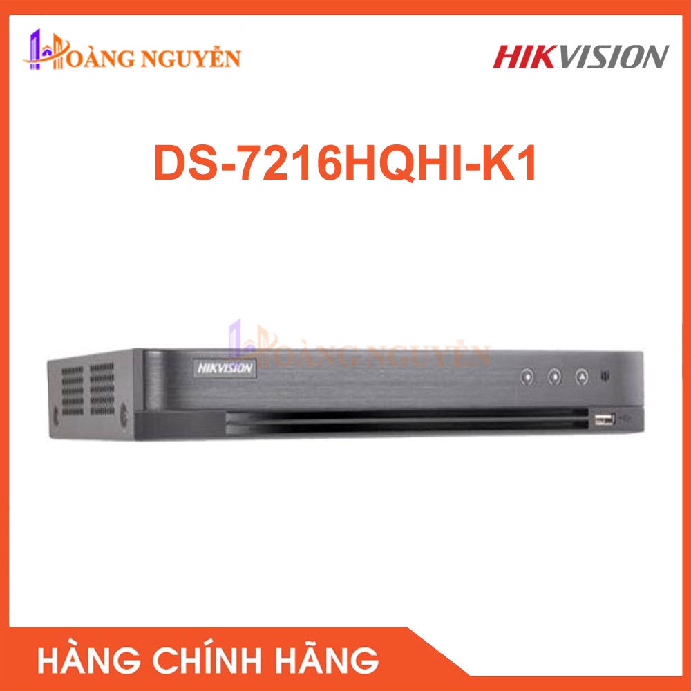 [NHÀ PHÂN PHỐI] Đầu ghi Camera HD-TVI 16 kênh Hikvision DS-7216HQHI-K1