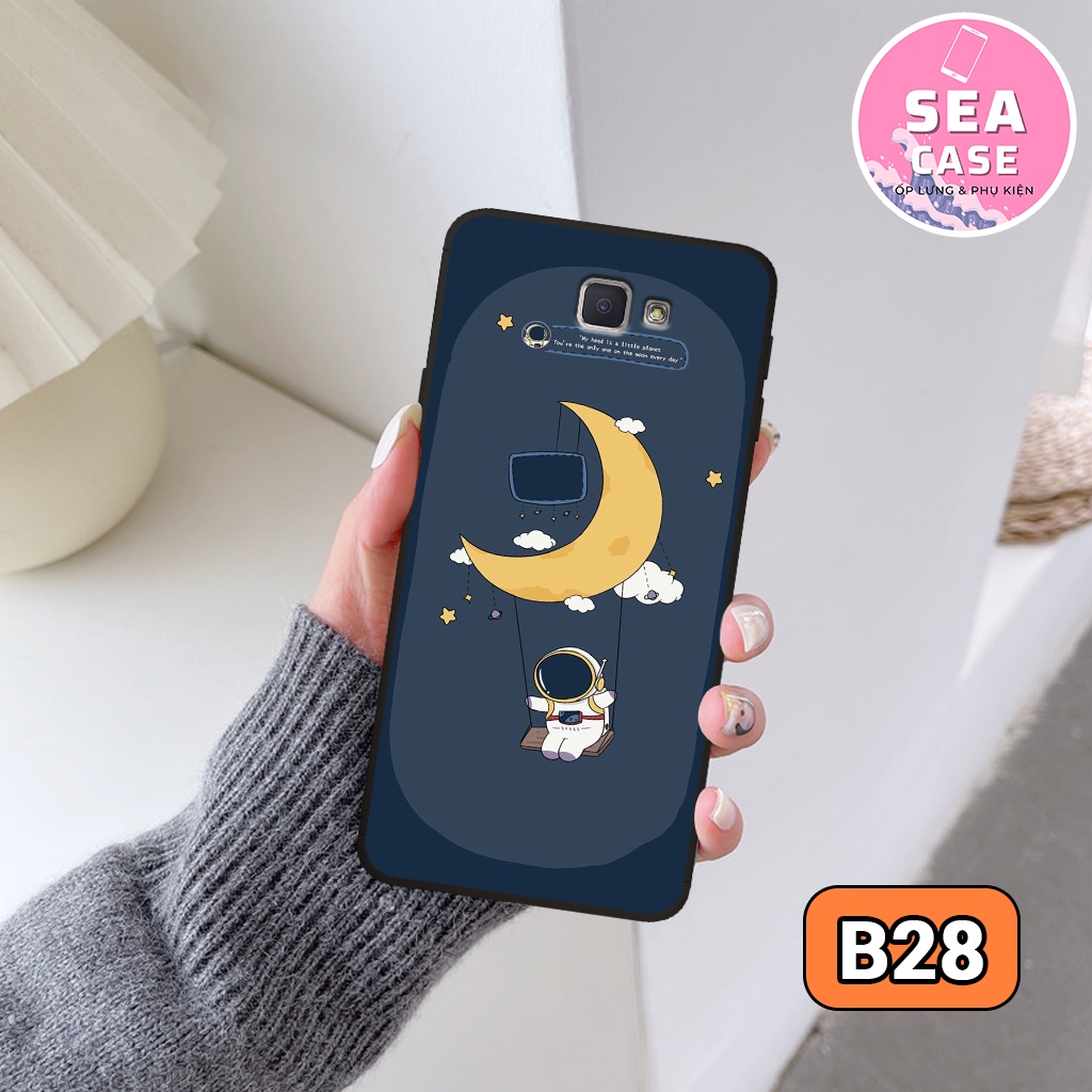 Ốp lưng Samsung J7 PRIME/ J5 PRIME/ J4 PLUS hình vũ trụ,hoạt hình,phi hành gia – ốp nhựa chống trầy,chống va đập