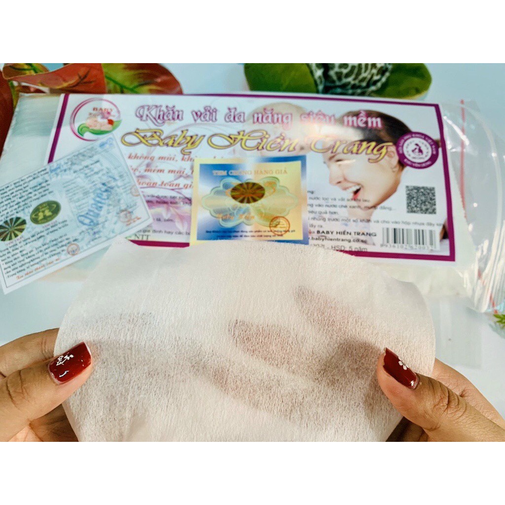 Khăn Vải Đa Năng BABY HIỀN TRANG An Toàn Và Tiết Kiệm cho Mẹ Và Bé