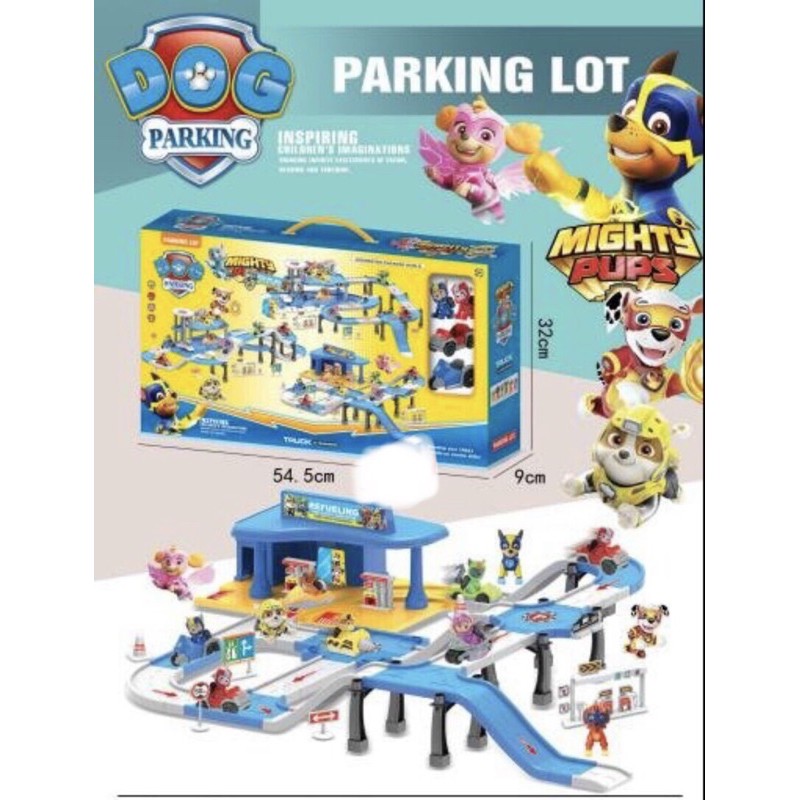 Đồ Chơi Trạm Tuần Tra - Đường Đua Của Chó Cứu Hộ Paw Patrol Mã 5.