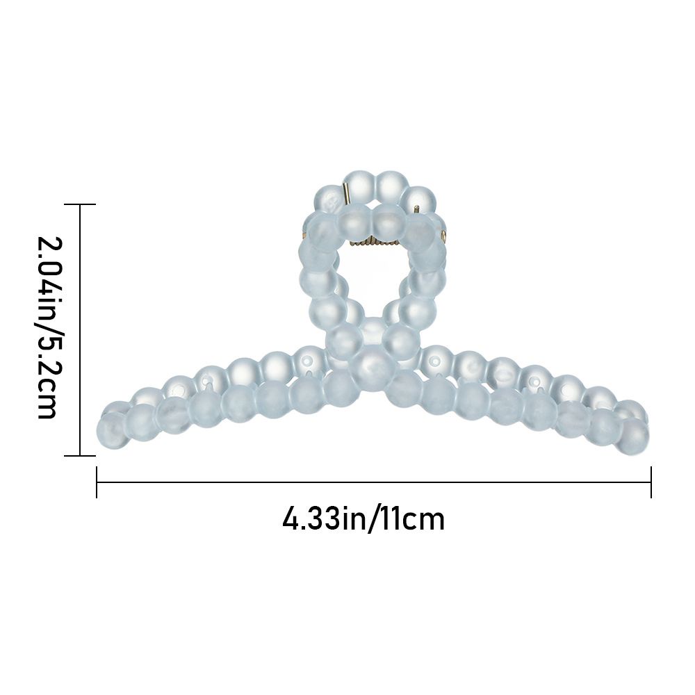 Kẹp Tóc Càng Cua Trong Suốt Thời Trang Cho Nữ