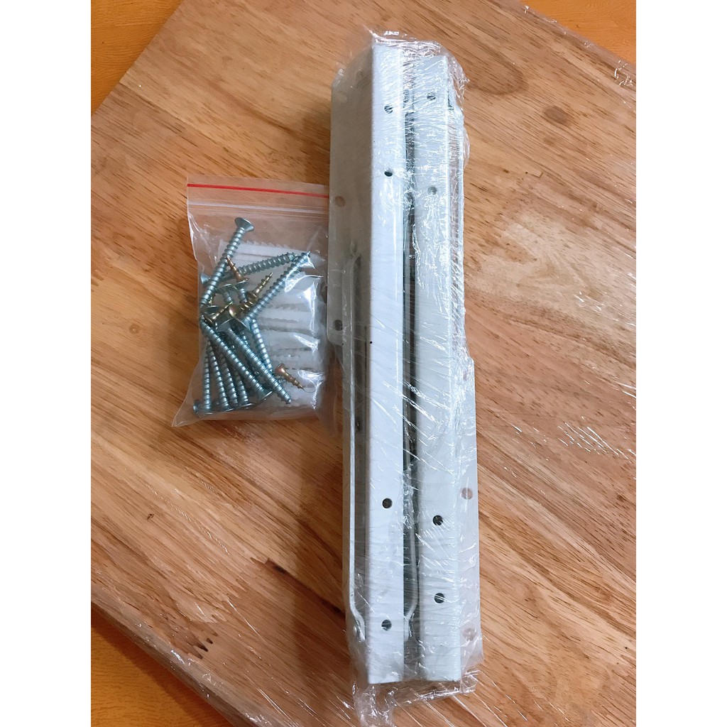 Bàn gấp treo tường thông minh Kanto Home 40x80cm gỗ tự nhiên