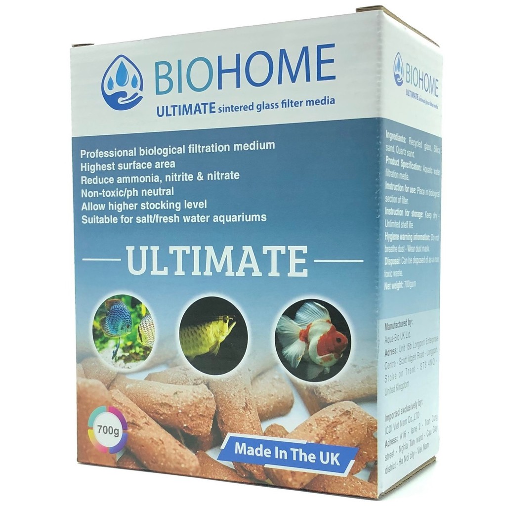 Vật liệu lọc bể cá cảnh Biohome Ultimate