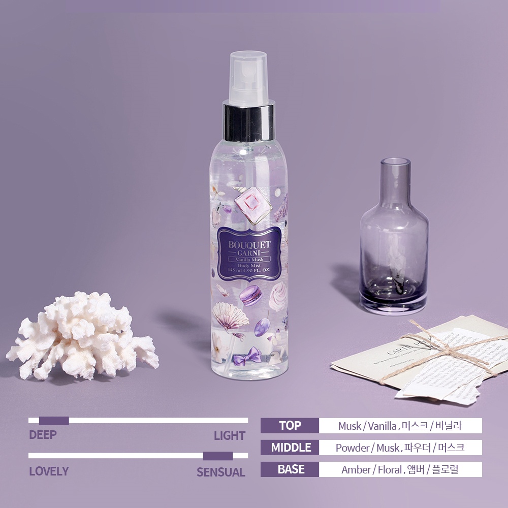 Bouquet Garni Body Mist 145ml / Moisturize dry skin