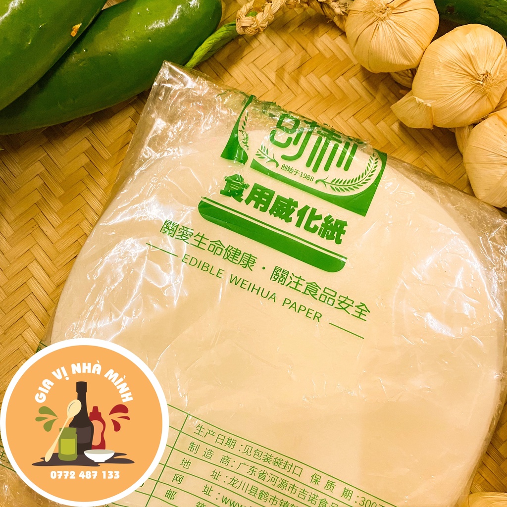 BÁNH TRÁNG HỒNG KONG CHUYÊN CUỐN CHẢ GIÒ - 120GR- 570GR