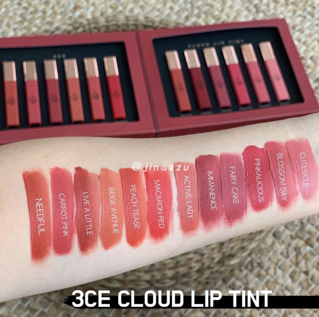 Son 3ce mới/ Freeship / son kem 3ce cloud lip tint hàng store