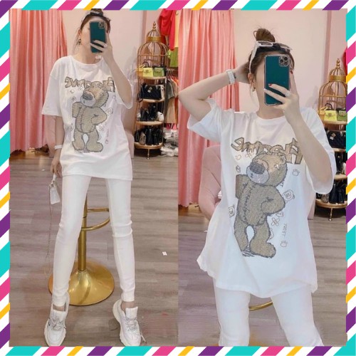 Áo Phông , Áo Thun đính Đá -  COTTON LẠNH - SALE còn 30-35-39k | BigBuy360 - bigbuy360.vn
