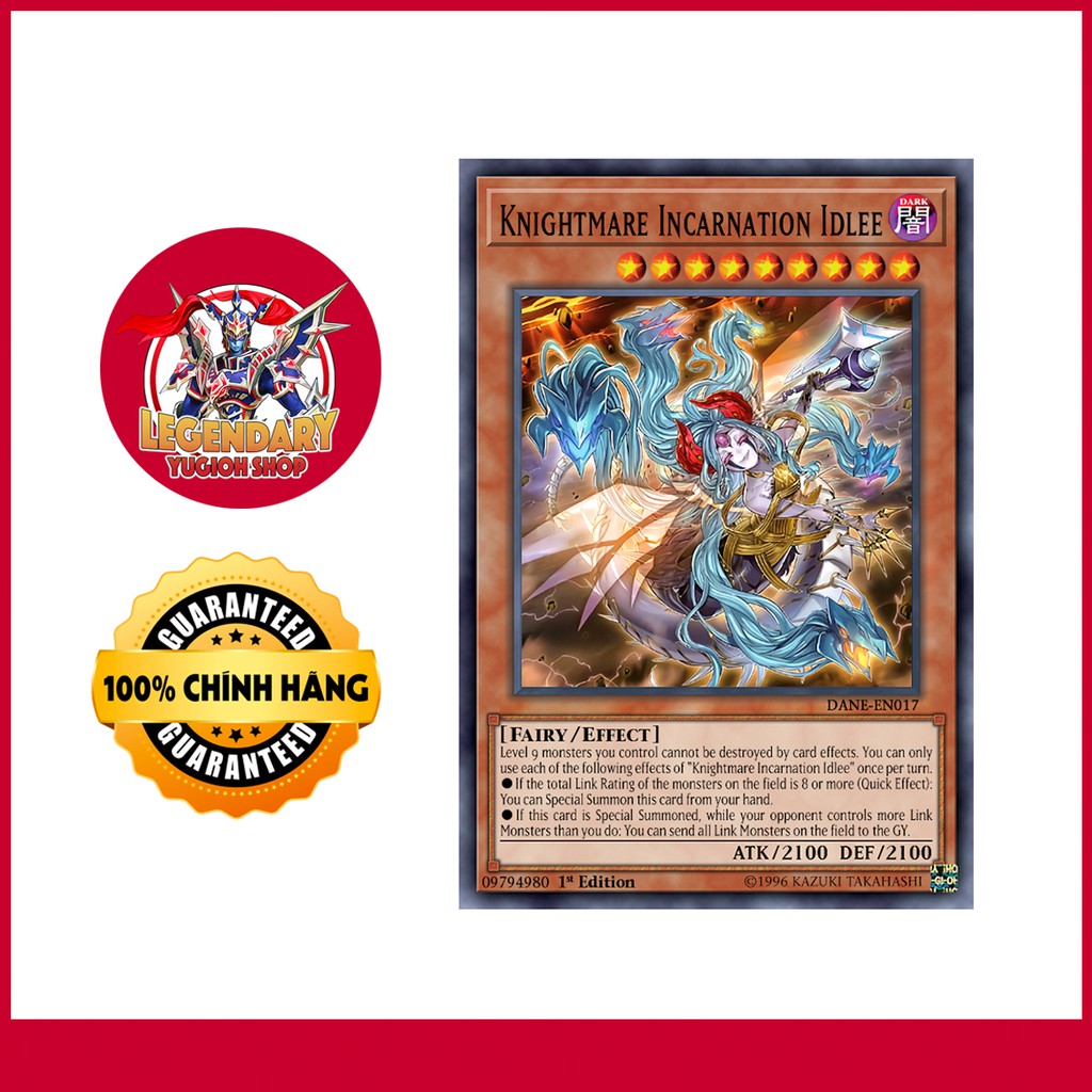 [Thẻ Bài Yugioh Chính Hãng] Knightmare Incarnation Idlee