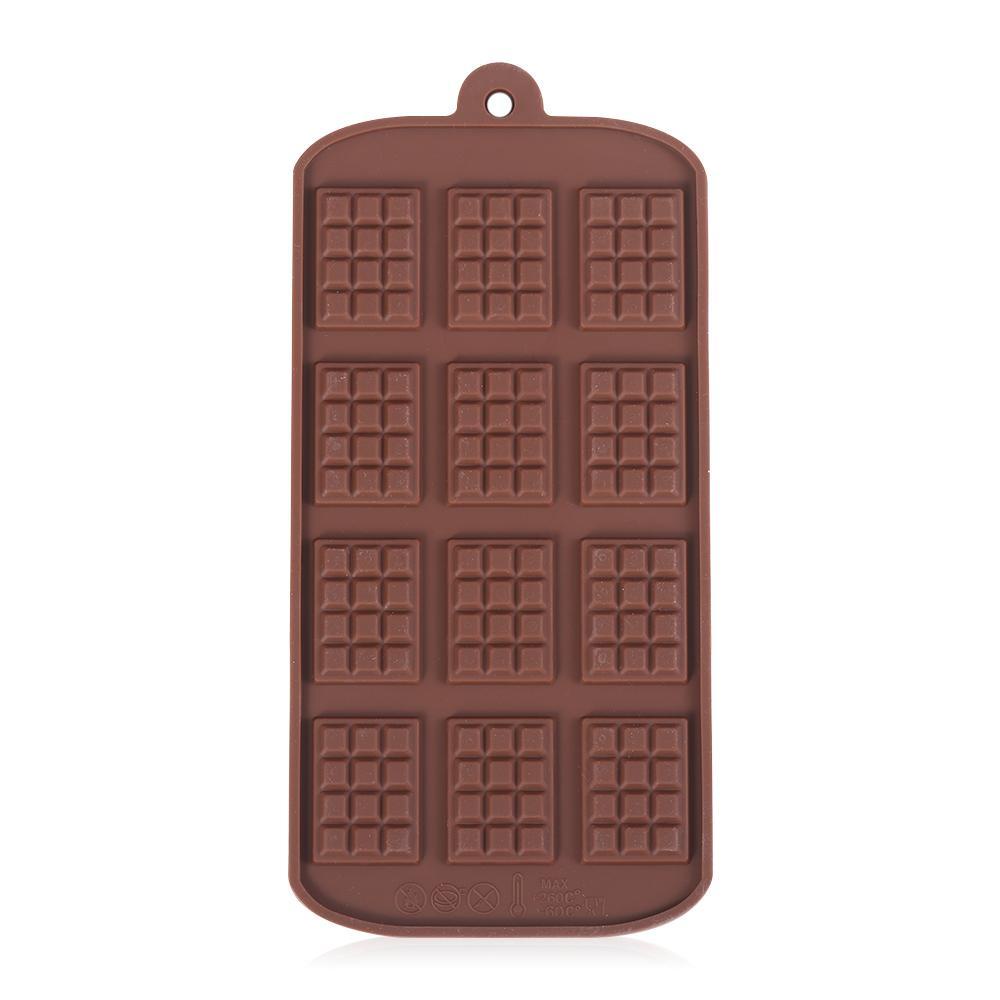 CONOPERY Khuôn Silicone Tạo Hình Làm Bánh Kẹo Hình Thanh Chocolate