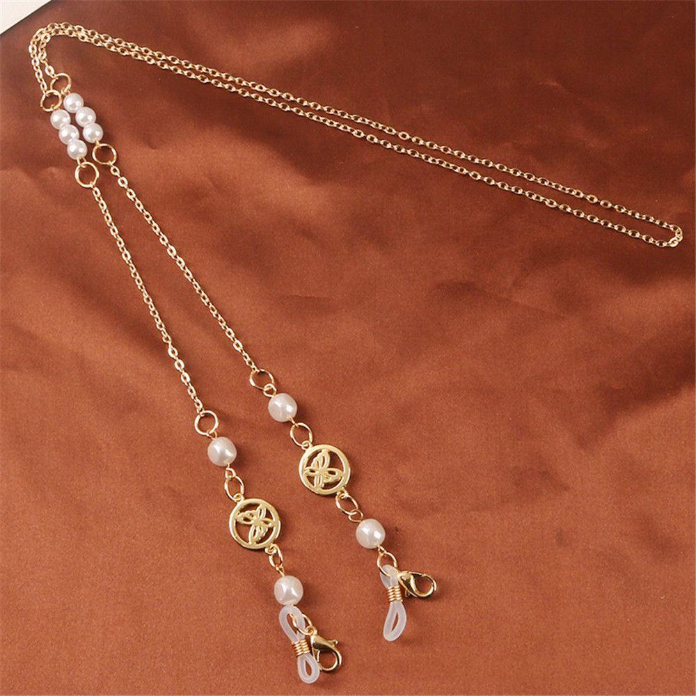 Dây Đeo Giữ Mắt Kính Hình Trái Tim Bằng Acrylic Thời Trang