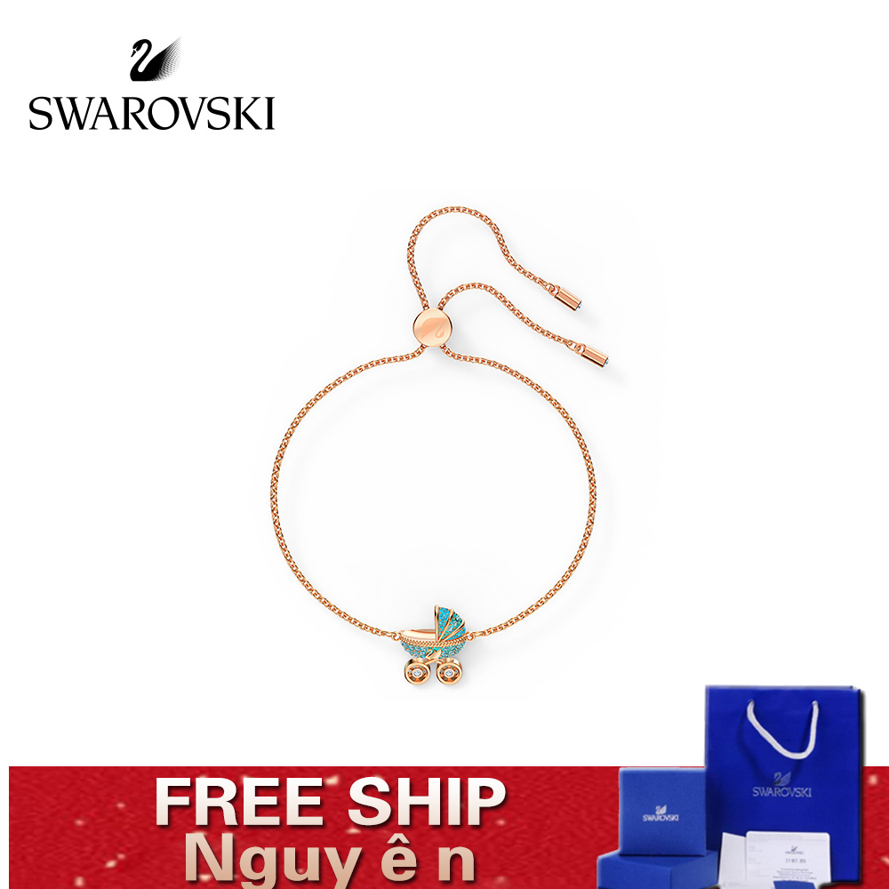 FREE SHIP VòngTay Nữ Swarovski SWEET Tính cách ngọt ngào của Stroller Bracelet Crystal FASHION cá tính Trang sức trang sức đeo THỜI TRANG