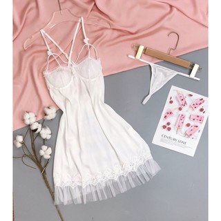 Váy sexy lụa satin cao cấp quảng châu