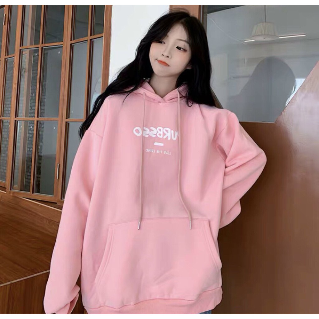 áo khoác hoodie nỉ họa tiết chữ đủ màu form rộng - áo hoodi năng động dành cho nam và nữ | BigBuy360 - bigbuy360.vn