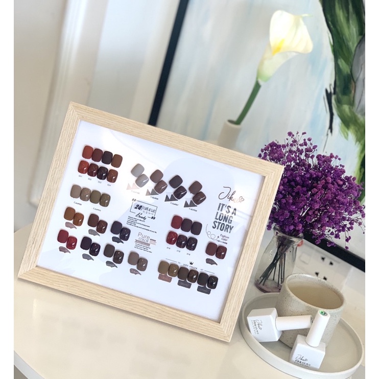 Set sơn gel Jikai 24màu