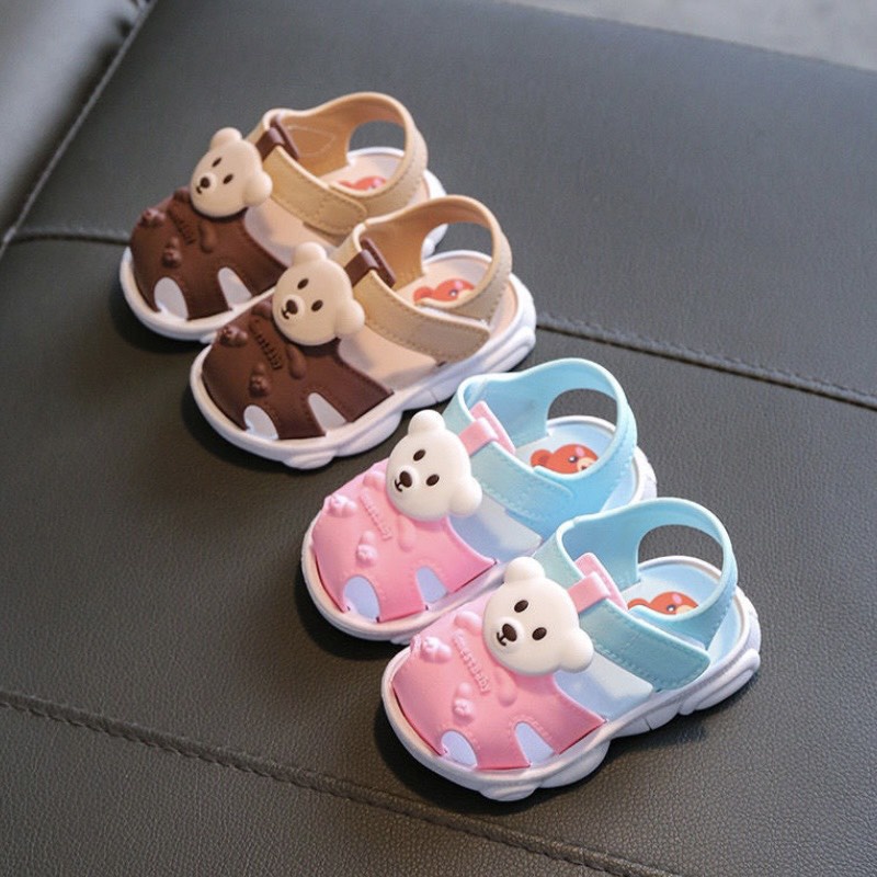 Sandal quai hậu cho bé hình gâu siêu cute mẫu mới - TT410