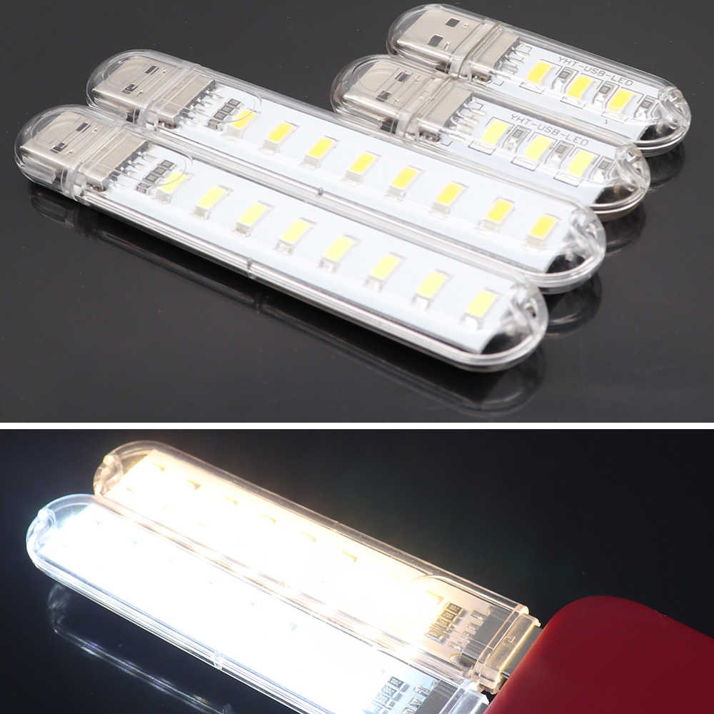 Đèn Led 3 bóng/ 8 bóng cắm cổng USB siêu sáng