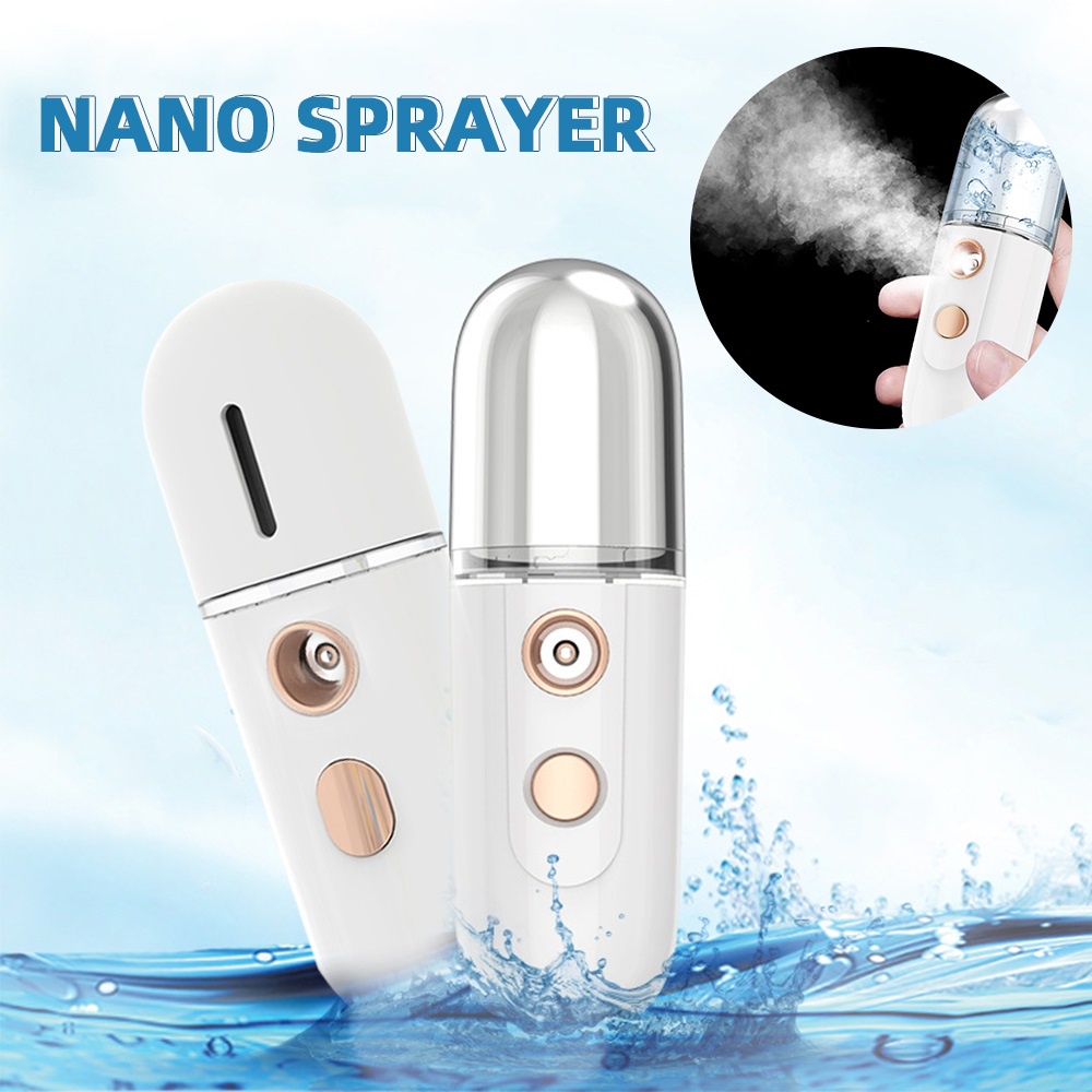 Máy phun sương Foreverlily tạo độ ẩm nano mini 30ml có sạc USB tiện dụng