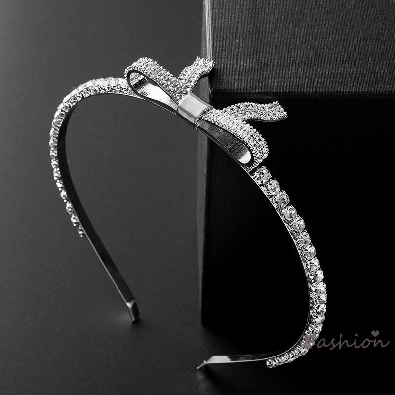 Băng Đô Hình Vương Miện Đính Đá Lấp Lánh Thời Trang Mới