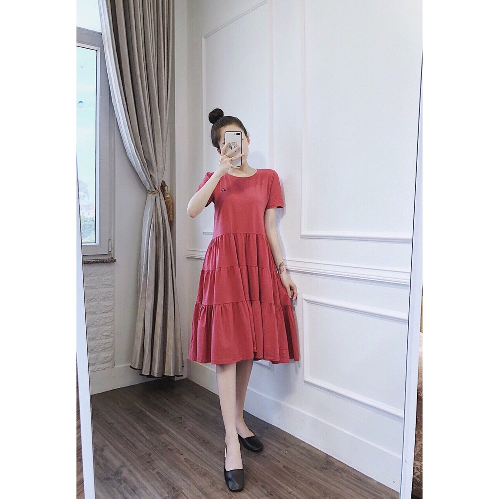 Váy bầu cotton siêu đẹp! Hàng đẹp!