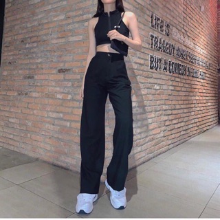 QUẦN CULOTTES 1 NÚT